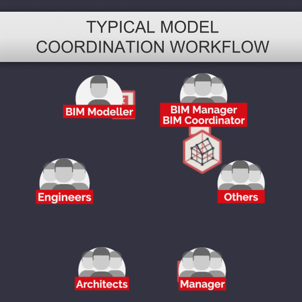 typical model coordination workflow