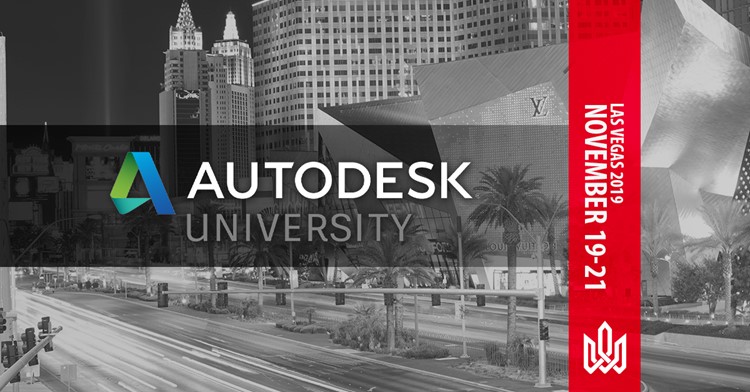 Autodesk University 2019 Banner