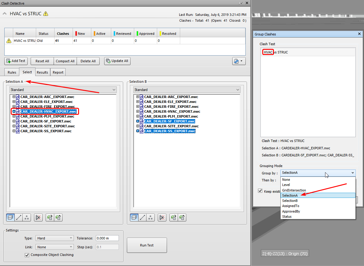 BIM Track | Grouping Clashes With BIM Track 101