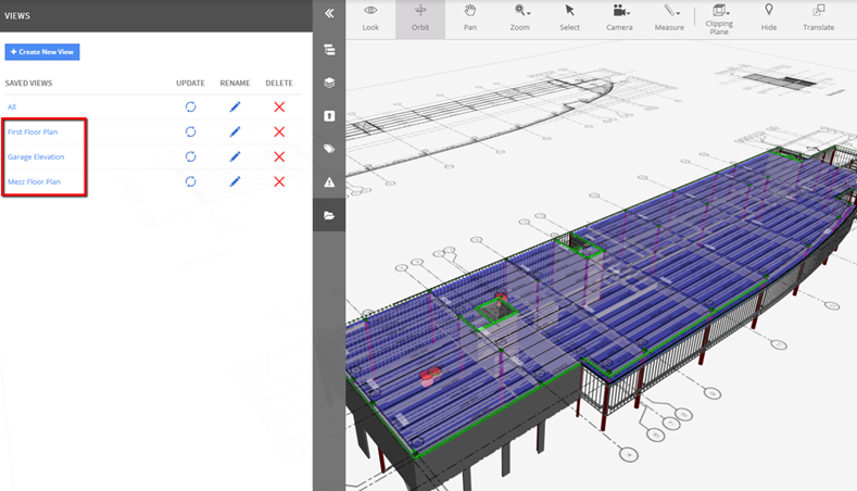 Overlay 2D sheets on 3D models in BIM Track’s web viewer to get full context
