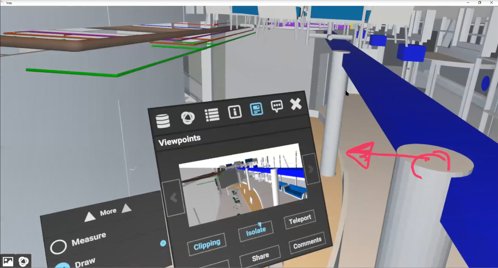 View, markup, and create new issues in VR with the Vrex + BIM Track integration