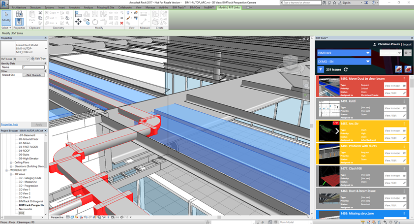 BIM Track allows you to share issue-related comments and communication in-context from platforms like Revit, Navisworks, AutoCAD, and more. 

