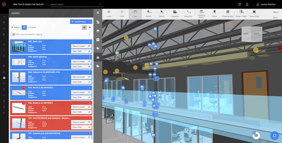 Explore BIM Track’s demo hub to test out features and get comfortable using the platform before implementing it on your projects