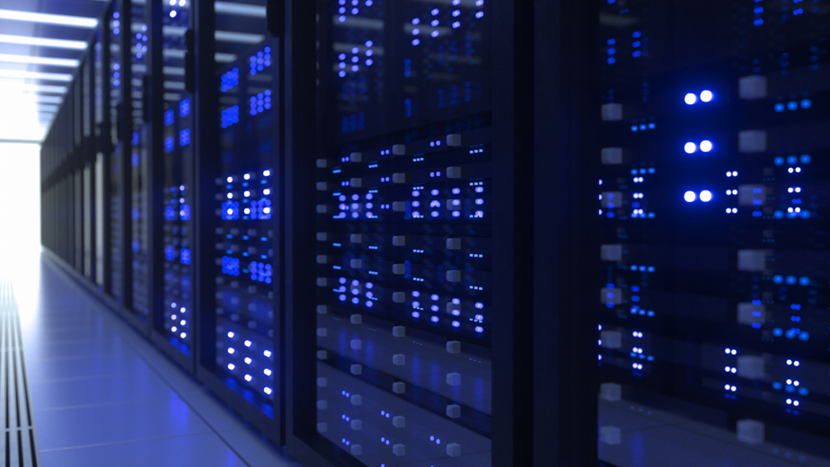 A data center facility houses critical applications and data.